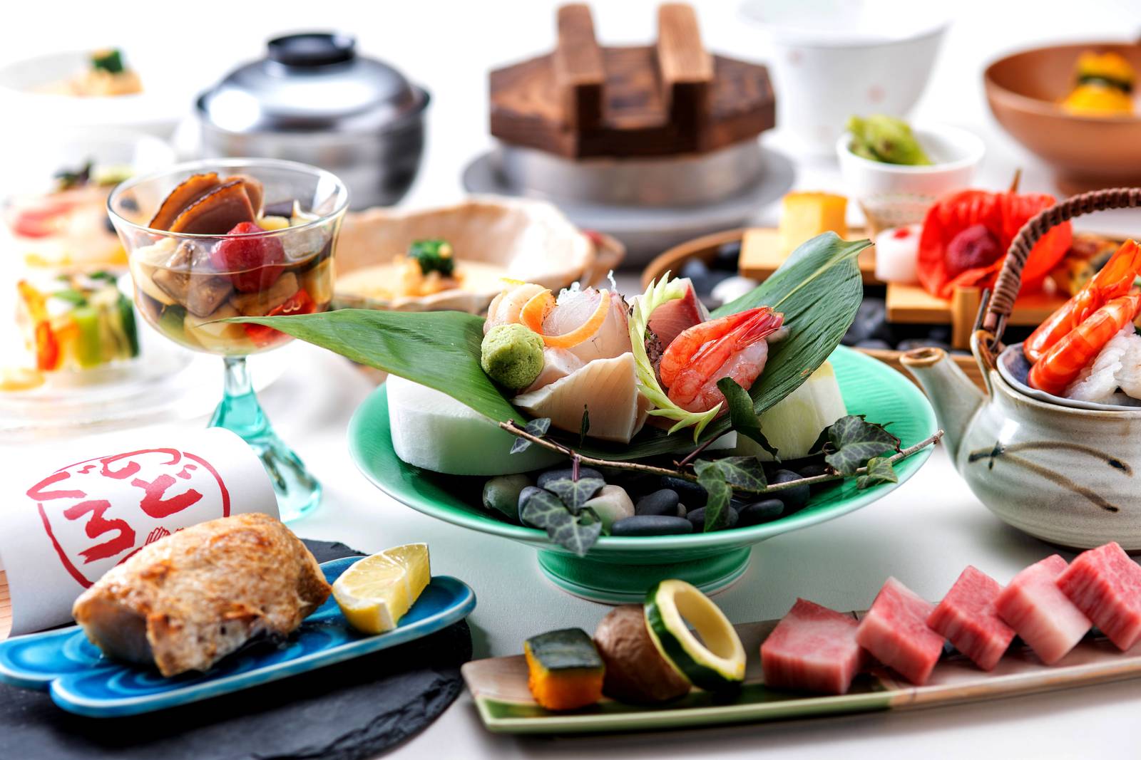 ゆもとや 【迷ったらコレ☆ゆもとやスタンダード】夏野菜や肉料理、海鮮など♪６～８月の花暖簾会席