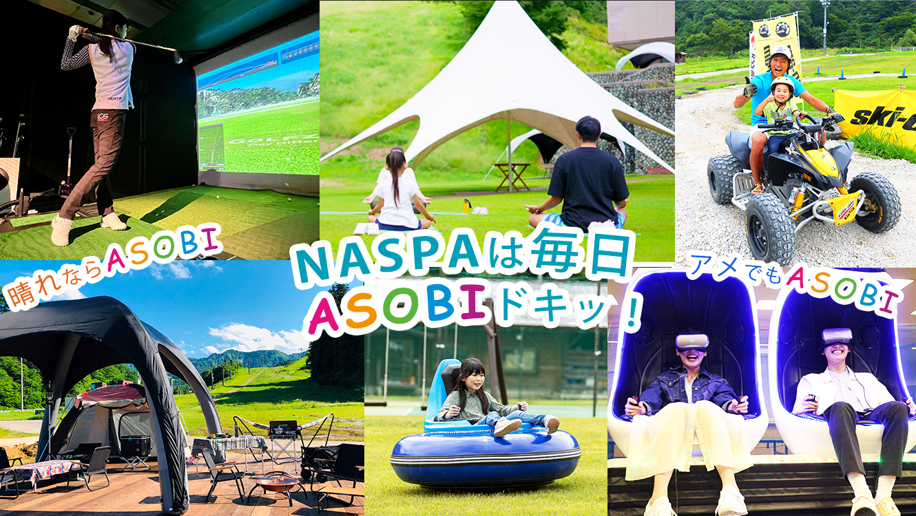 NASPAニューオータニ 【アクティビティチケット付き】全天候型でどんな天気でも安心！NASPAのASOBIを満喫♪ビュッフェ付プラン