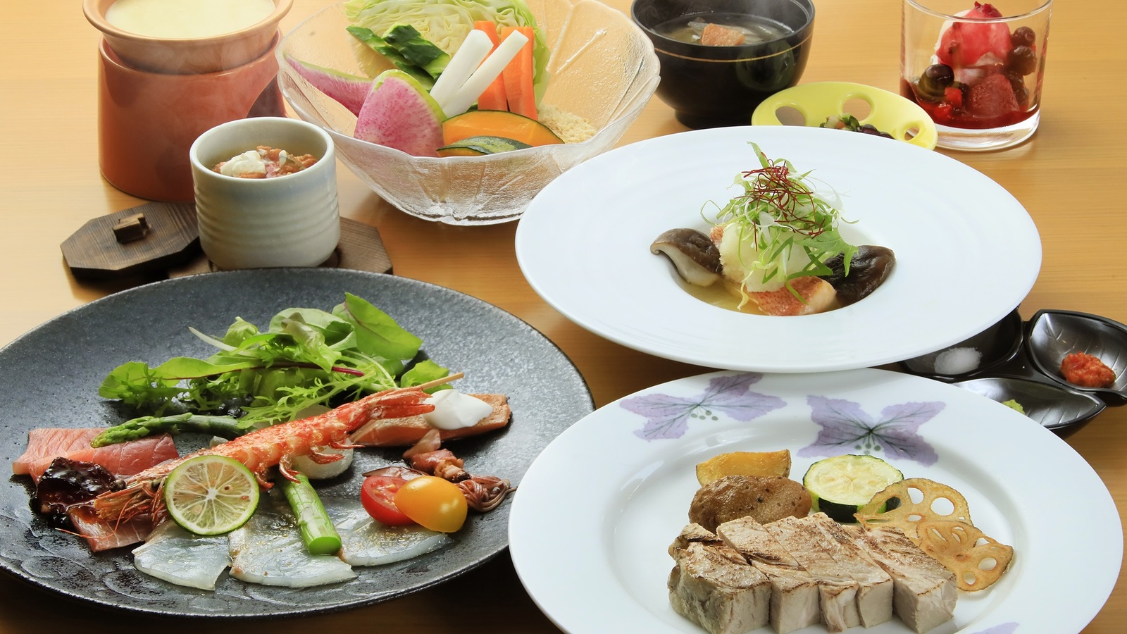 ゆとりろ越後湯沢 【夕食のみ×基本コース】朝はお部屋でゆっくりしたい方や早めの出発の方におすすめ＜基本コース☆＞