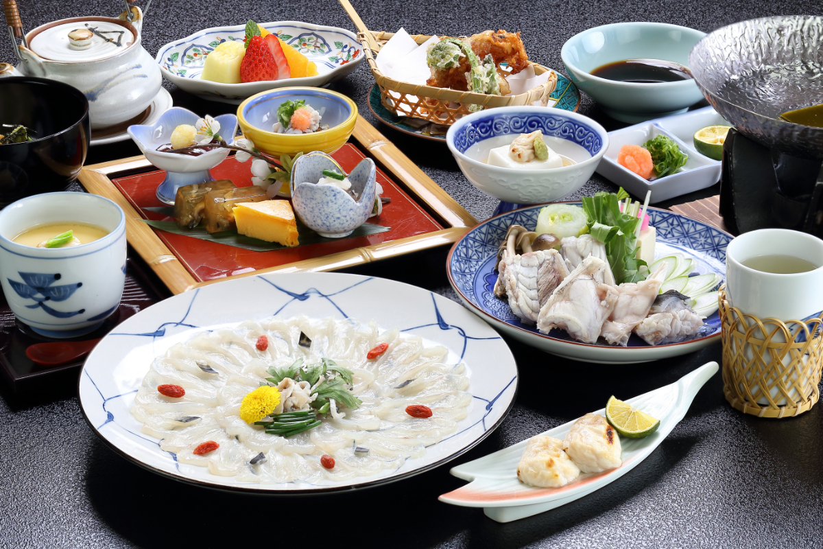 満天ノ　辻のや 【ふぐ会席】ふぐの味覚を満喫！ふぐ尽くしで潤いと美肌効果も＜1泊2食付き＞