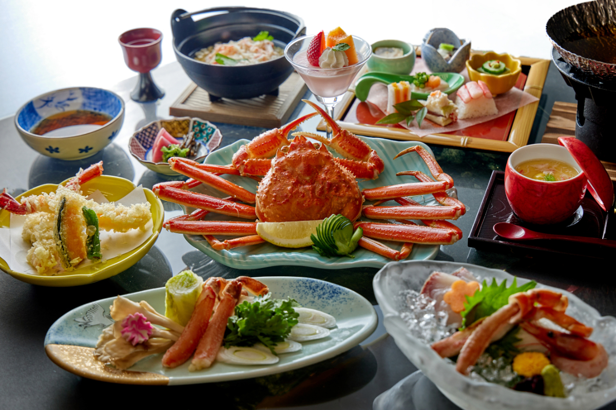 満天ノ　辻のや 【蟹会席】ズワイ蟹2杯相当をたっぷり贅沢に堪能 　かに×蟹会席＜1泊2食付き＞