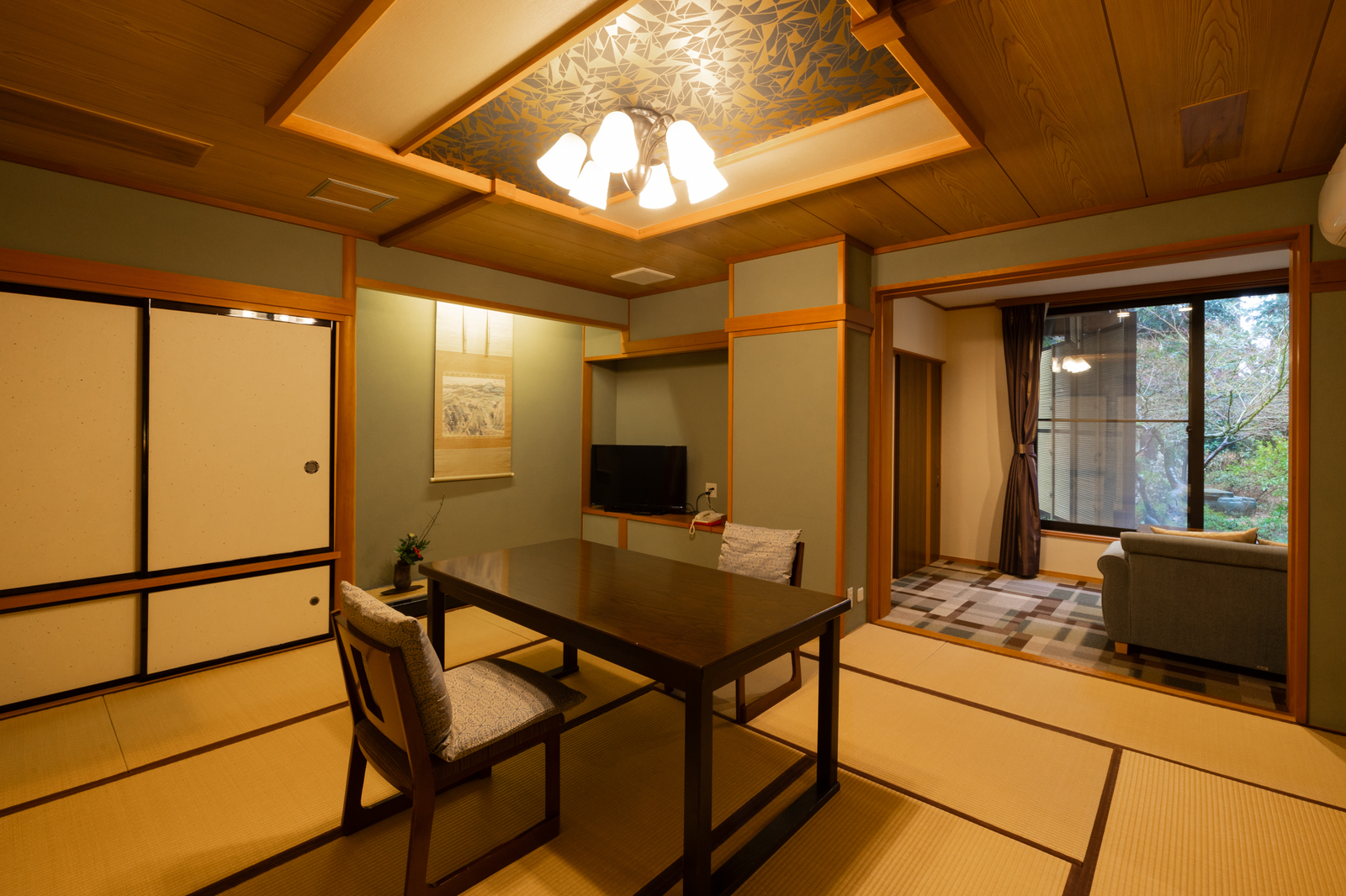 まつさき 【桃山庵】温泉風呂付き和洋室／侘助の間（お部屋）