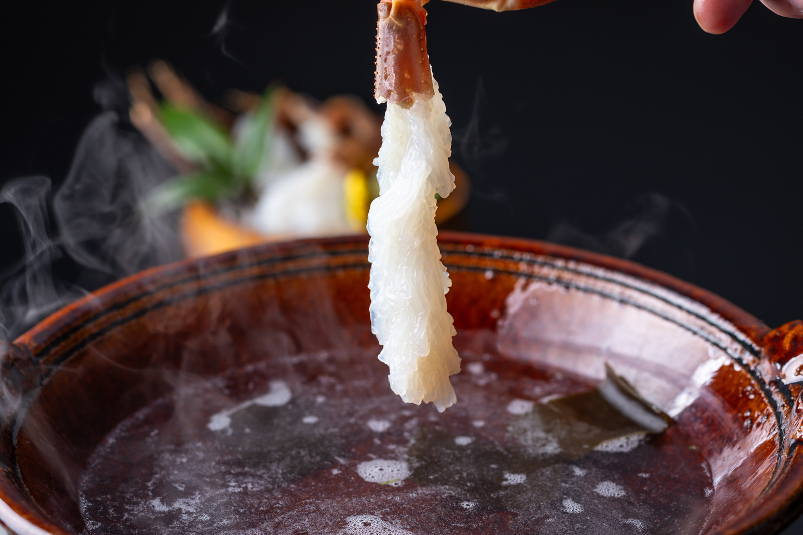 まつさき 【日本一と評される加能ガニ！】活加能ガニ懐石　～お一人様1杯分！～　香箱ガニ1杯付