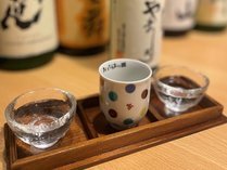 湯の宿 白山菖蒲亭 【利き酒セット＆九谷焼おちょこ付】純米やましろを九谷焼で愉しむ～和食×日本酒～ほろ酔いプラン