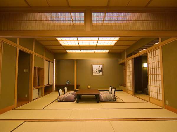 みどりの宿　萬松閣 【グループ和室】客室の一例