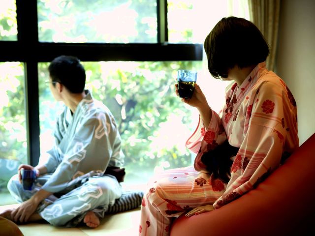 みどりの宿　萬松閣 【セール】★【貸切風呂無料 カップル・夫婦】活あわび踊る会席≪和モダン禁煙室＆個室食≫色浴衣、珈琲付
