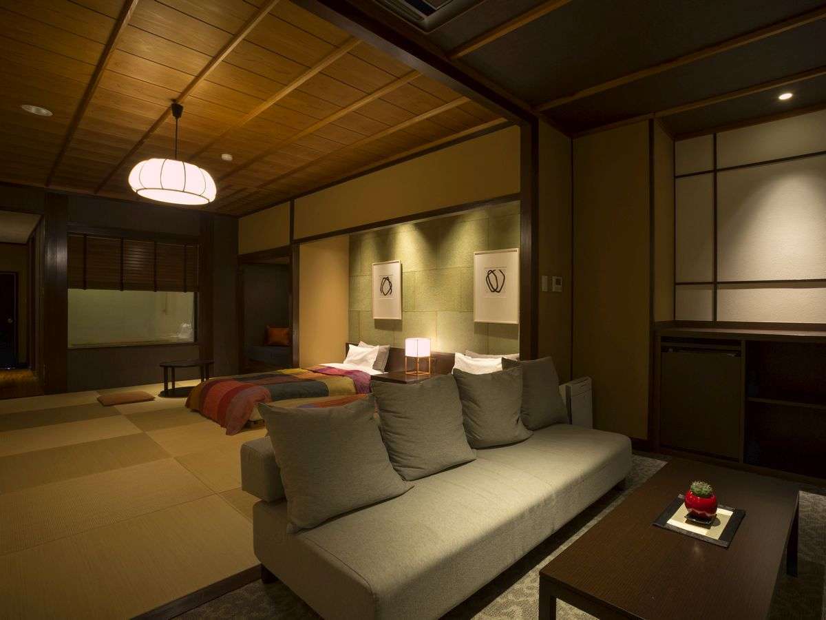 みどりの宿　萬松閣 【651号室・青丹～あおに】和洋スイートルーム　天然温...