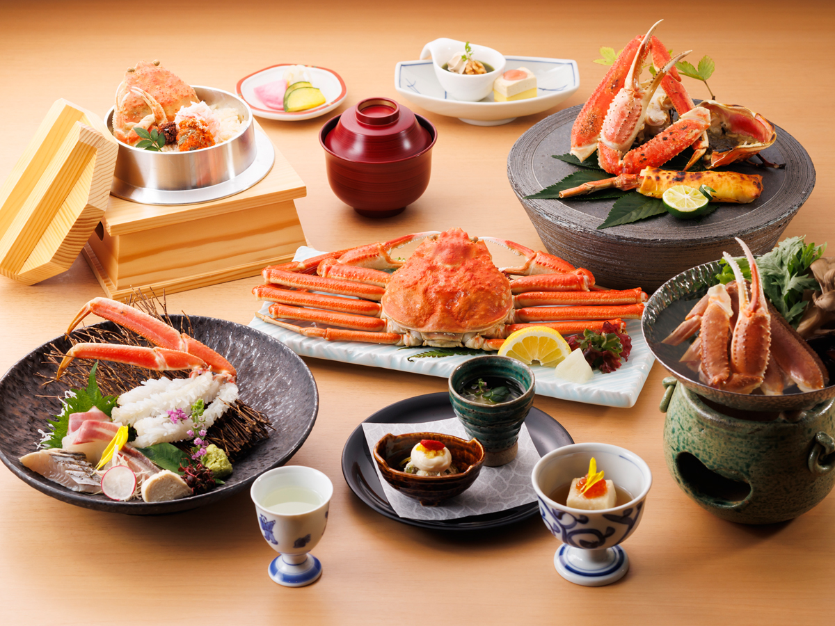 葉渡莉 【かに会席】まるごと一杯蟹姿盛りなど蟹づくし会席「デラックス蟹会席　匠（たくみ）」　　