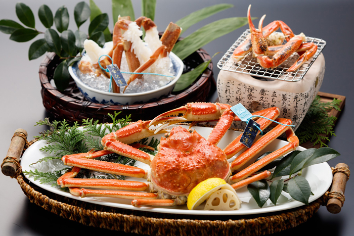 瑠璃光 【行きたい 食べたい 日本海！】【タグ付き活蟹】石川の極上タグ付「加能蟹」一杯付・季節会席で北陸の味覚を贅沢に味わう