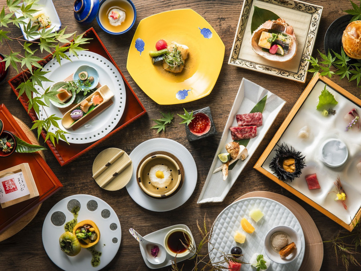 森の栖リゾート＆スパ 【特選会席】特選された旬の食材の持ち味を生かした自慢の夕食コース♪（別邸木もれび）