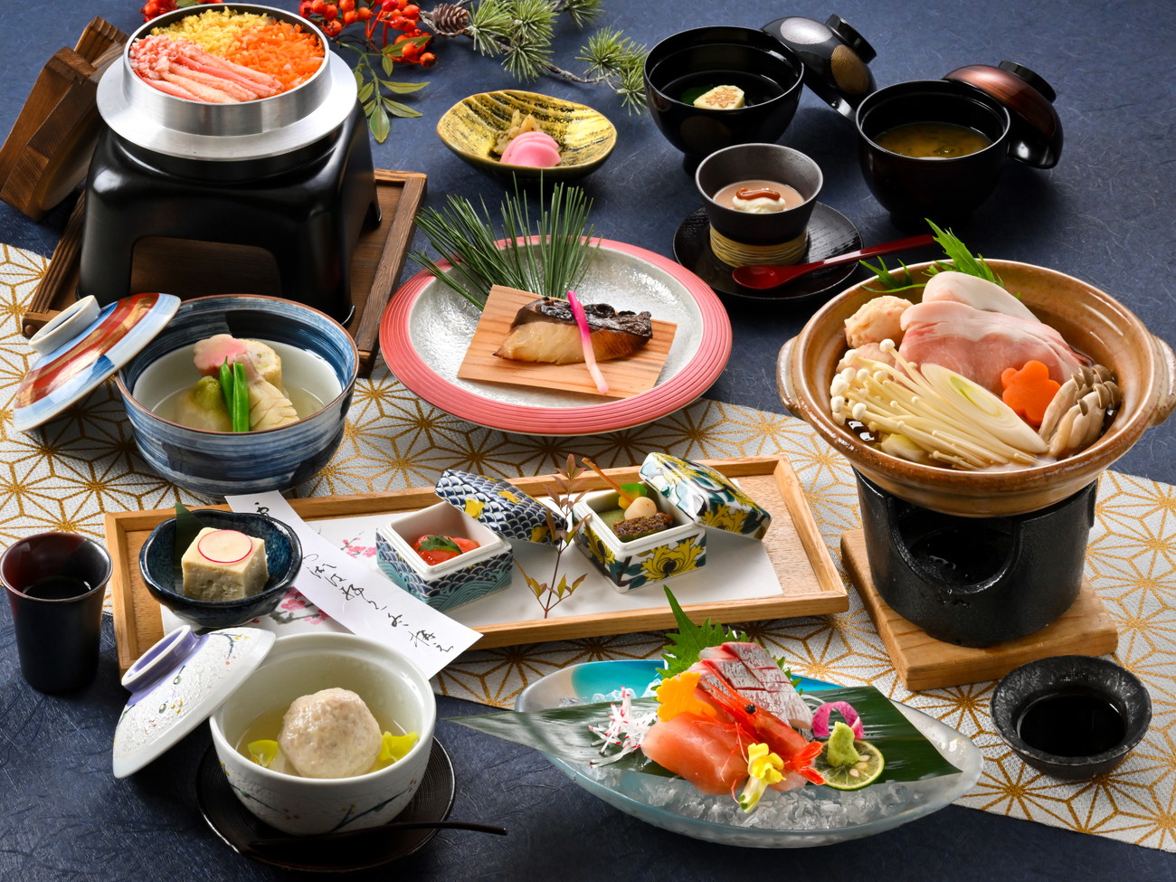 加賀片山津温泉 佳水郷 【2食付きプラン-スタンダード会席-】石川の旬を味わえる基本の会席