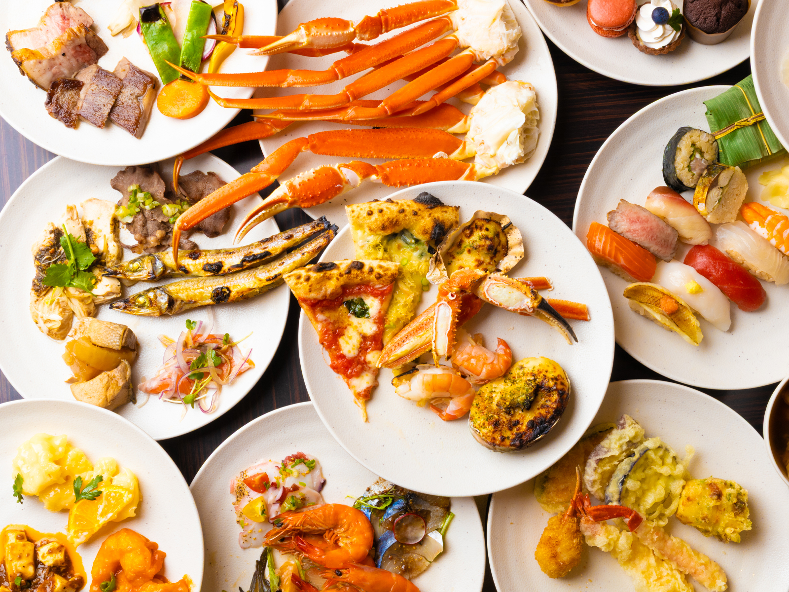 清風荘 【四季の味覚満載】オープンキッチンで彩る清風荘自慢のビュッフェプラン