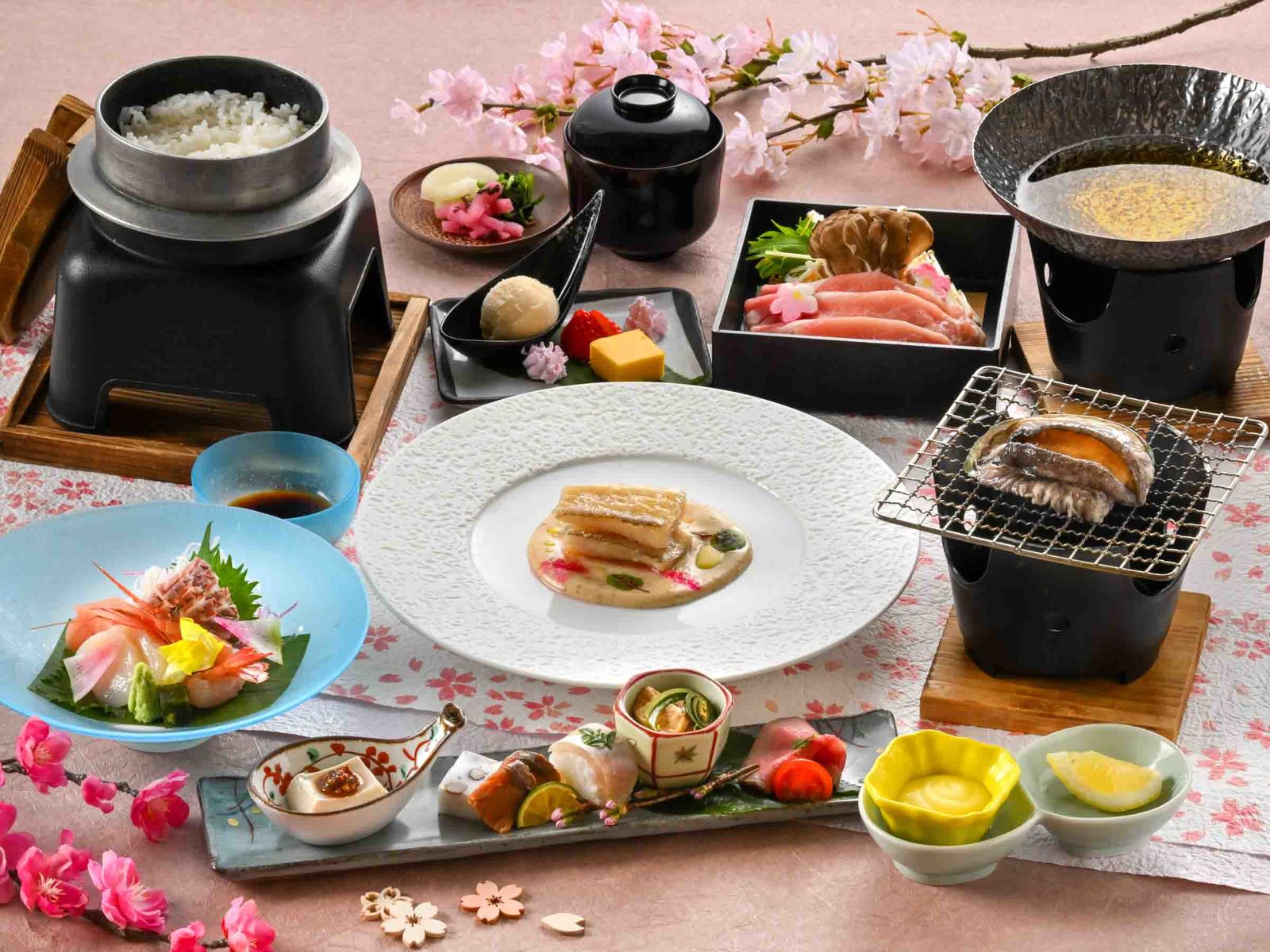 北陸　福井　あわら温泉美松 【夕朝食付き】季節ごとにお品書きが替わる！越前の美味しいものを盛り込んだ♪基本会席プラン