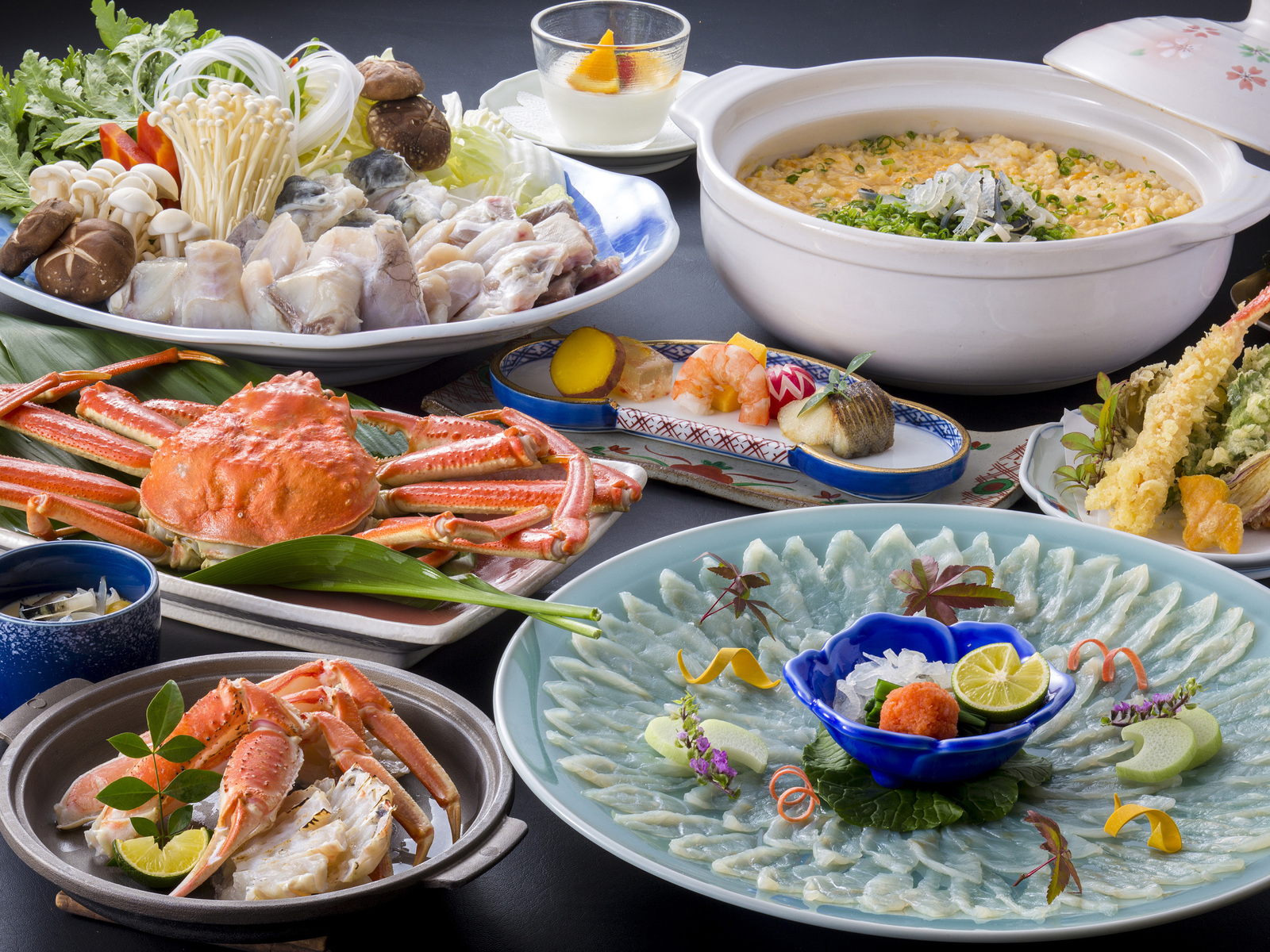 ホテルせくみ屋 ふぐカニ大相撲～蟹とふぐ両方満喫～