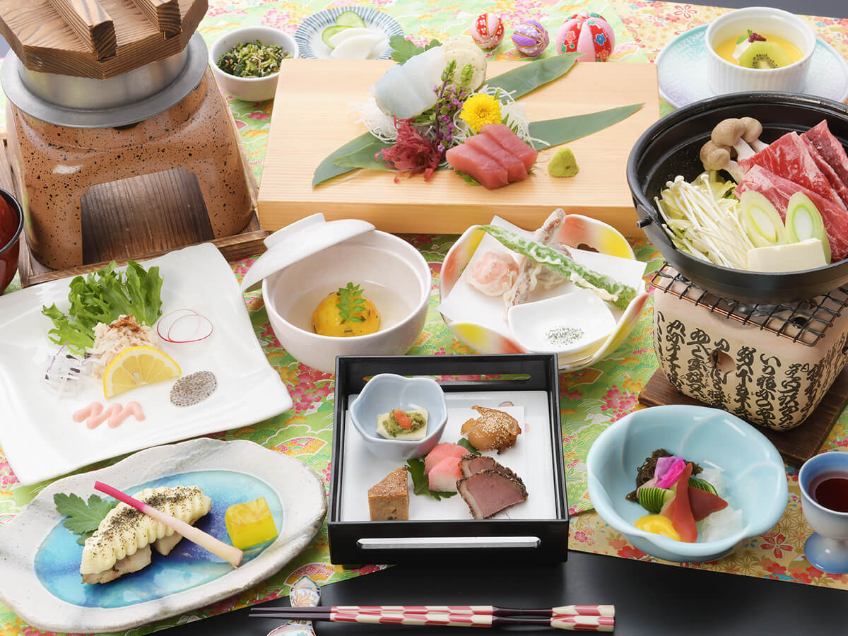 ホテル花いさわ 【スタンダードプラン】レストランで和食料理に舌鼓！嬉しいチェックアウト11時まで