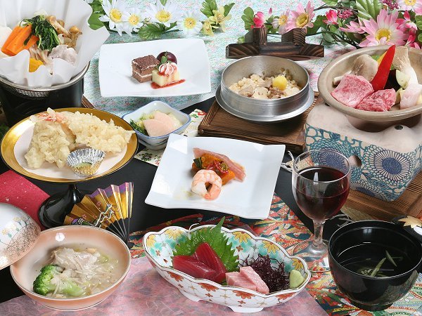 華やぎの章　慶山 こだわりお料理□料理長おすすめ会席□味わいプラン