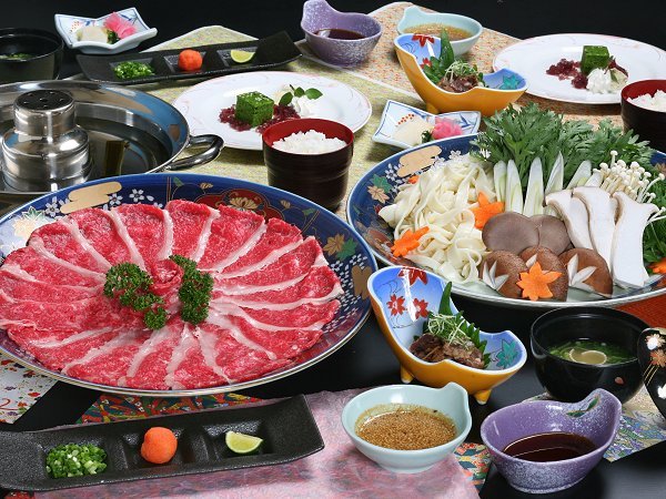 華やぎの章　慶山 ☆甲州ワインビーフ　しゃぶしゃぶ◇プラン
