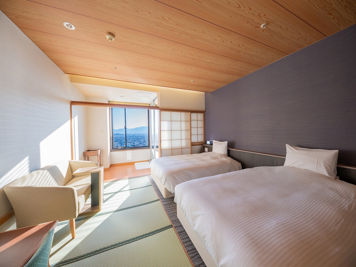 美ヶ原温泉　翔峰 西館展望風呂付ツインルーム