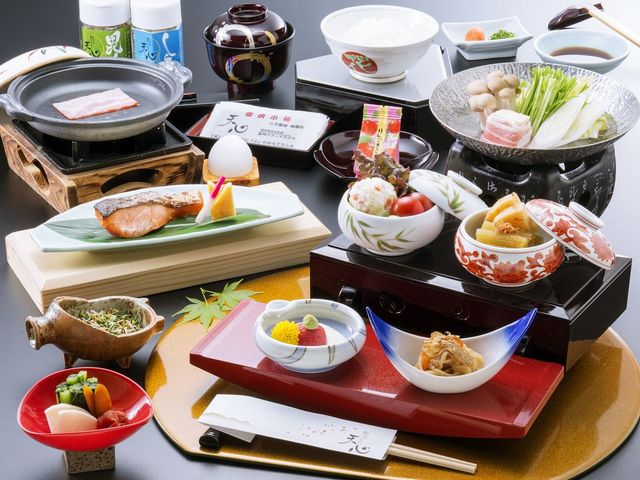 昼神グランドホテル天心 【夕朝食付】２品のお料理をお好みで選べる！天心グレードアップ会席プラン