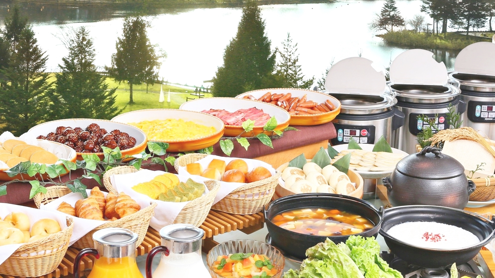 リゾートホテル蓼科 【シンプルスティ２食付き】信州の素材を活かしたビュッフェプラン