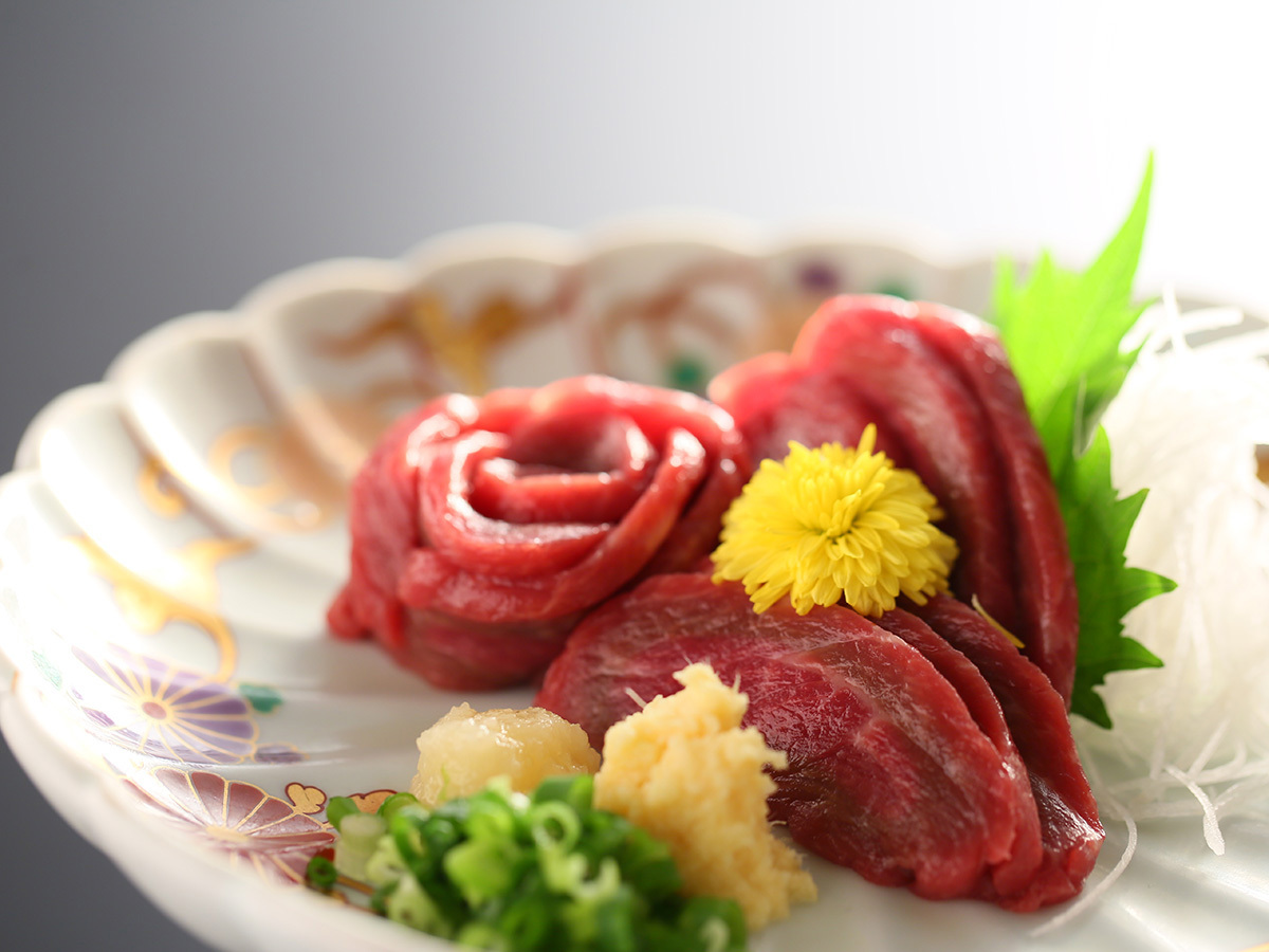 一茶のこみち美湯の宿 【グルメプラン】信州の味覚を堪能♪信州牛ステーキ＆馬刺し【2食付】