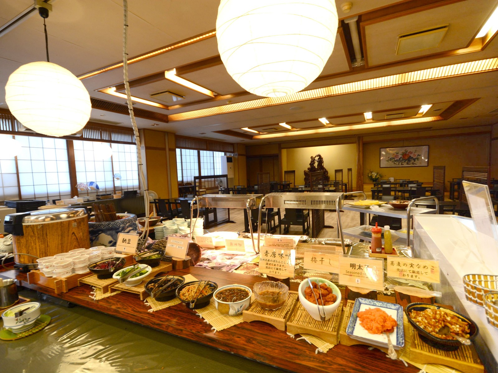 せせらぎの宿 ホテル星川館 【28日前の早期割引】28日前迄の予約でお得♪信州プレミアム牛すき鍋/ハーフバイキング/飲み放題