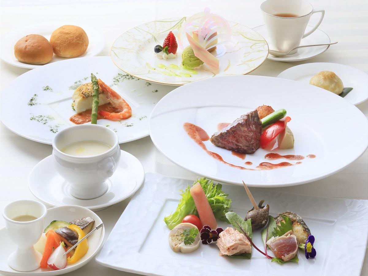 ゆとりろ軽井沢ホテル 【プレミアム】信州創作フレンチと温泉が楽しめるゆとりろ軽井沢のグルメプラン＜■グラン＞