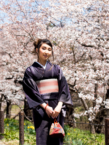 旅館花屋 粋な上田紬でレトロ街歩き ～『着物レンタル・着付』付き。手ぶらでお洒落旅 ～