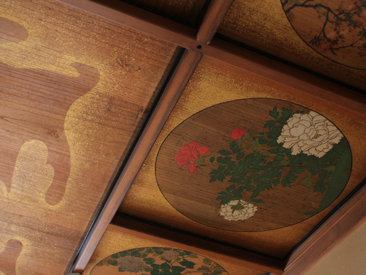 旅館花屋 本館21番　天井画