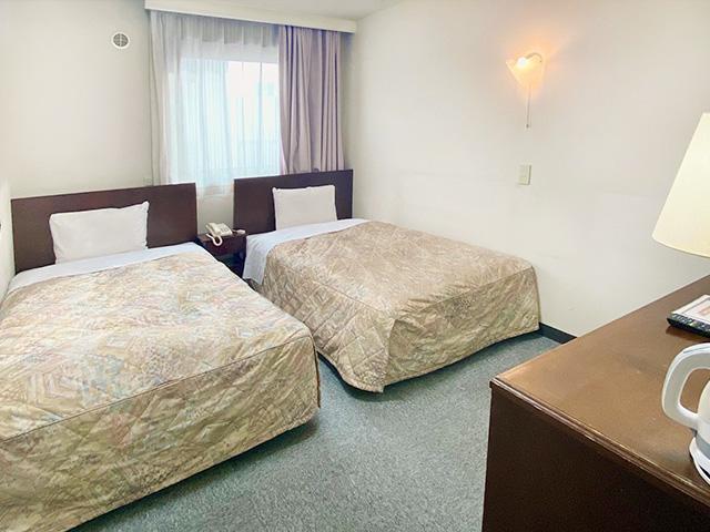 ホテルトレンド松本 ★ツインルーム★110cm幅ベッドが2台、観光旅行に最適♪