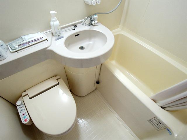 ホテルトレンド松本 各お部屋のユニットタイプのバスルーム