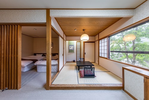 湯めぐりの宿　奥飛騨温泉郷平湯館 《本館》和洋室またはフォース（34㎡）
