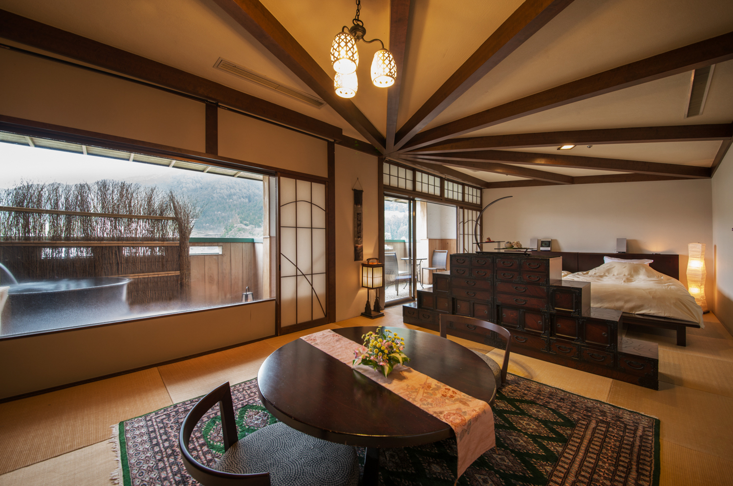 下呂温泉　山形屋 露天風呂付客室「川のせせらぎ」イメージ
