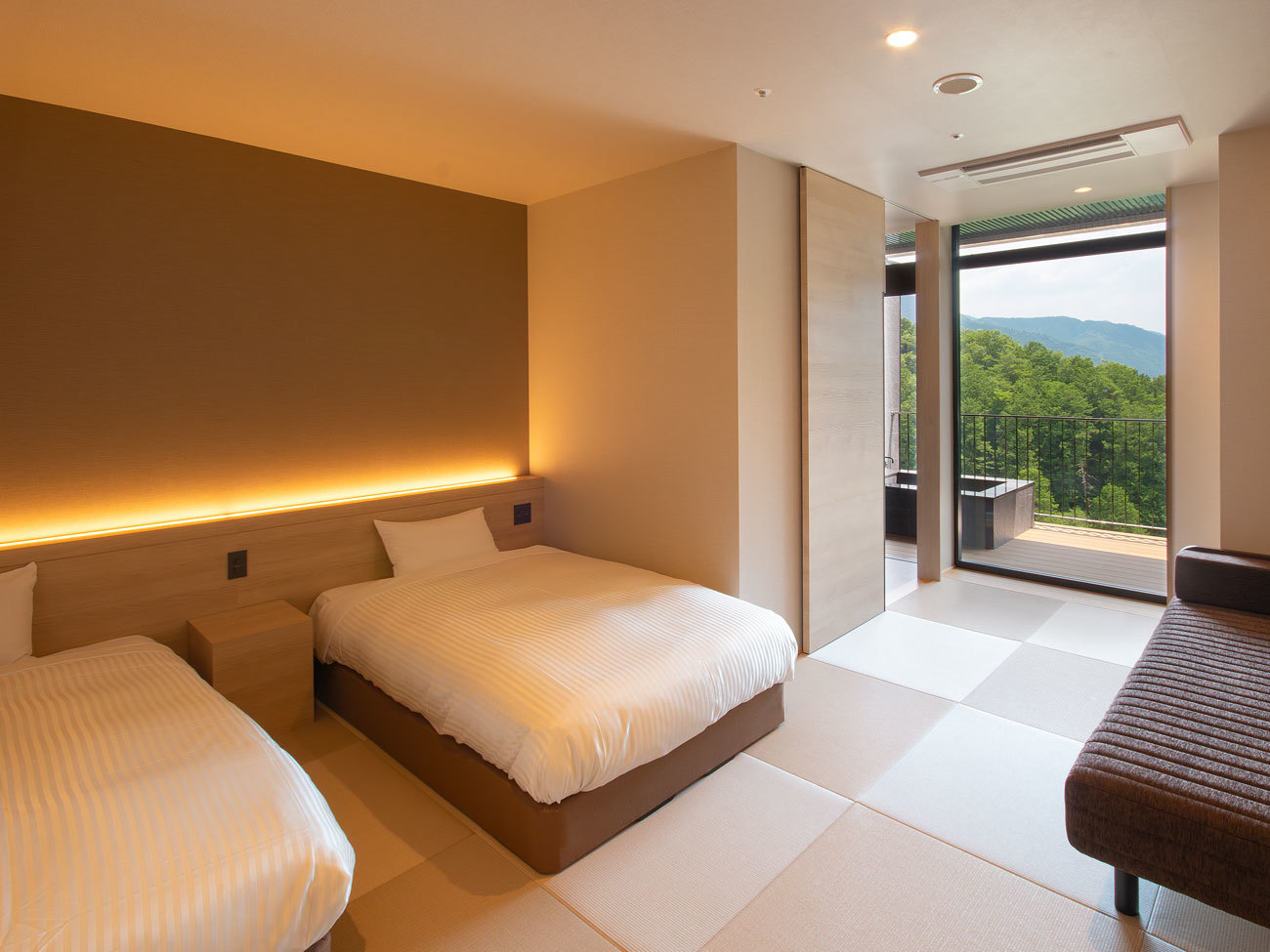 TAOYA下呂 スーペリア露天風呂付和ベッドツイン_客室※イメージ