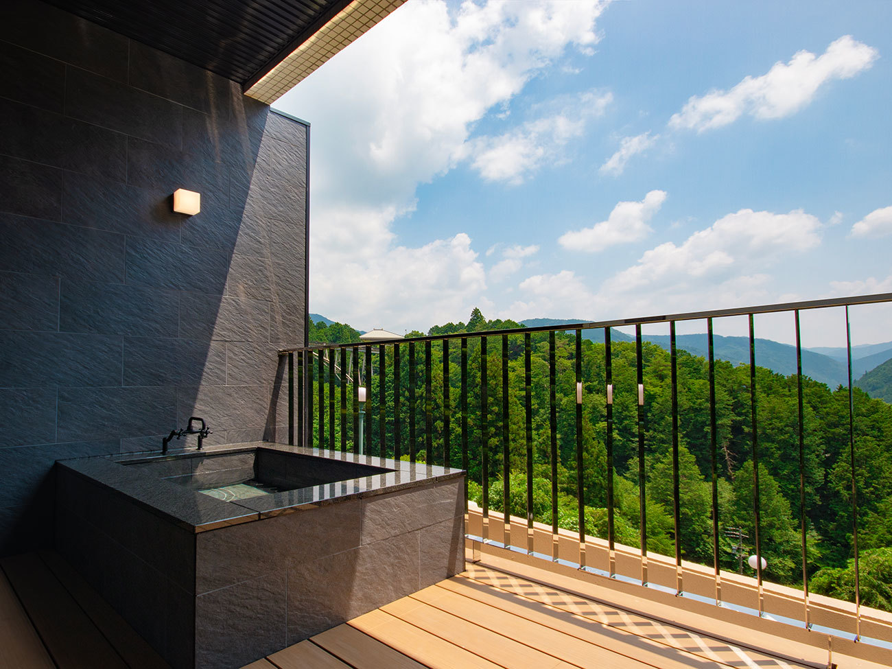 TAOYA下呂 スーペリア露天風呂付和ベッドツイン_露天風呂※イメージ