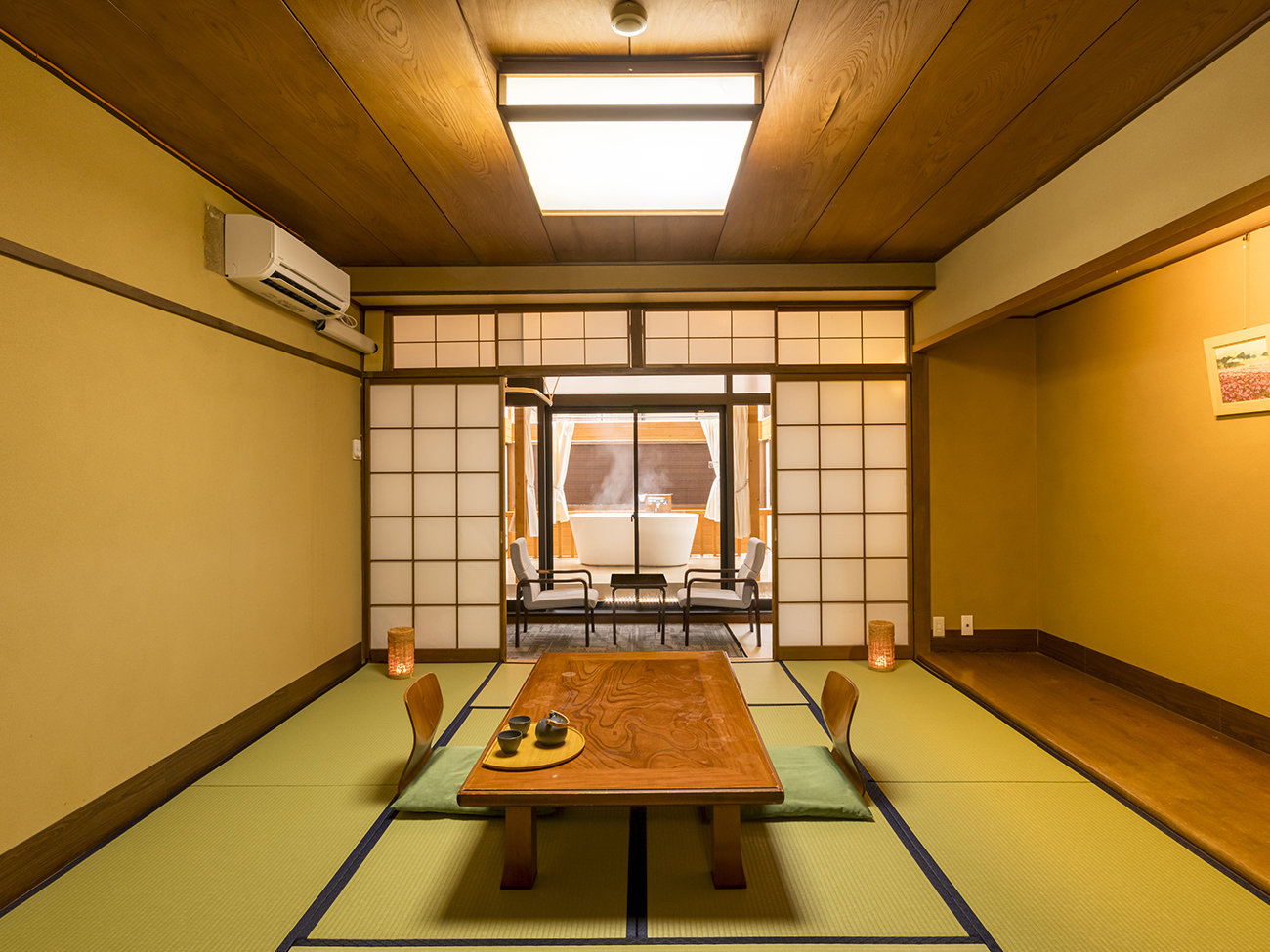大江戸温泉物語 下呂別館 スタンダード露天風呂付和室　※客室の一例