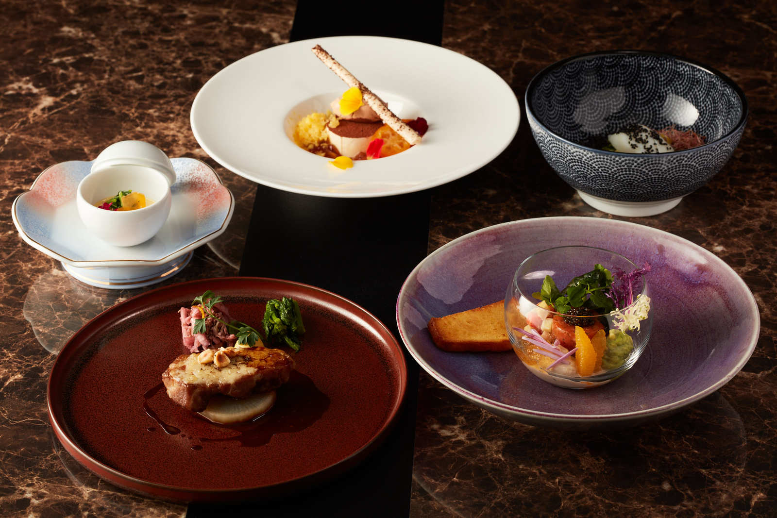 レンブラントプレミアム富士御殿場 ご夕食はジャパニーズフレンチコースを堪能◇雄大な自然の中で過ごす華やかな時間【1泊2食付】