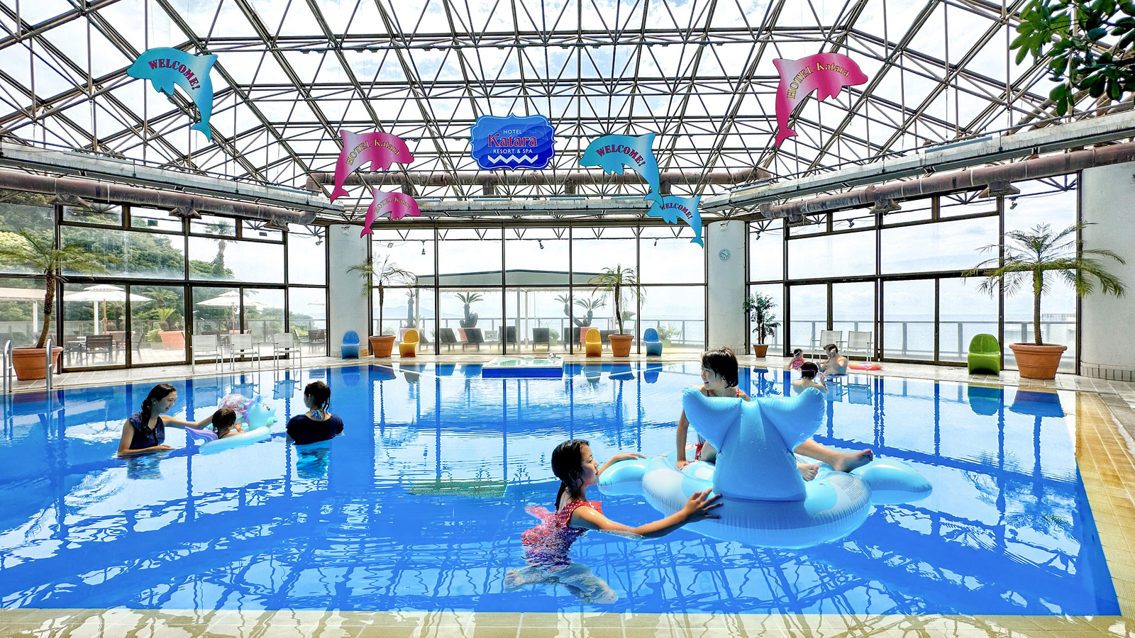 ホテルカターラRESORT＆SPA 【こどもの笑顔があふれる旅！】一年中プール＆温泉に海幸バイキング＆キッズ天国！