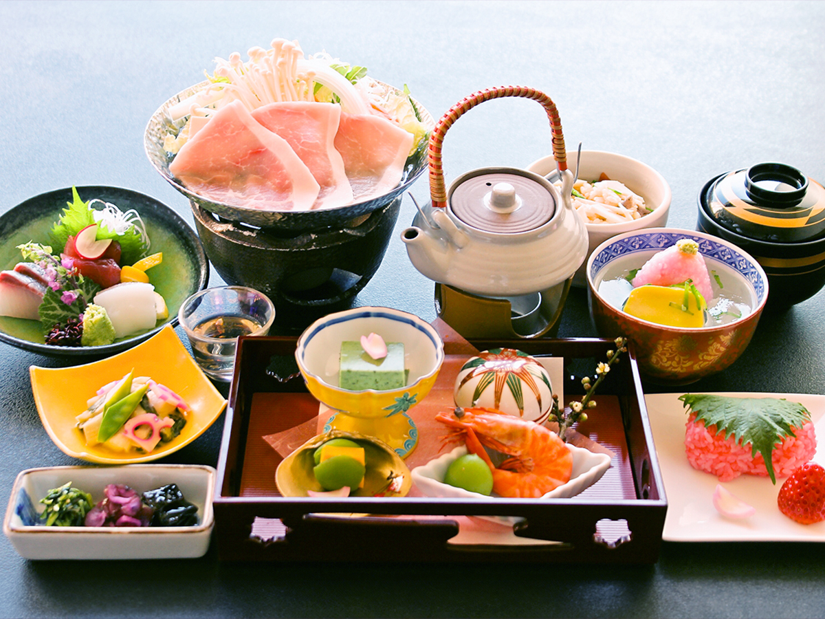 伊豆畑毛温泉大仙家 ◆1泊2食付き　季節の会席料理プラン