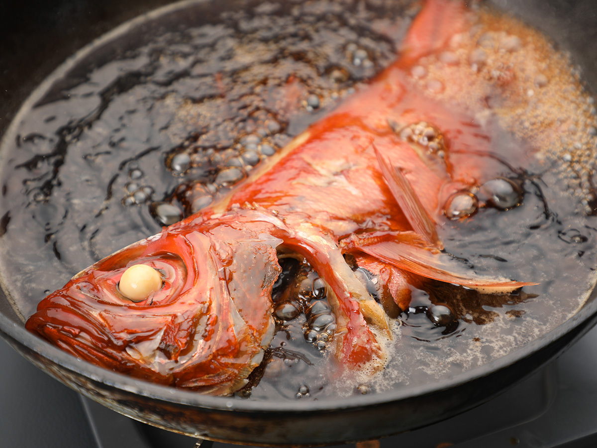 熱川ハイツ 【贅沢・別注料理】金目鯛の煮付け付き　1泊2食バイキング