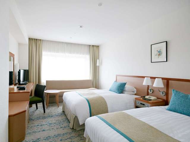 下田東急ホテル オーシャンビュースタンダードツイン24㎡の客室例