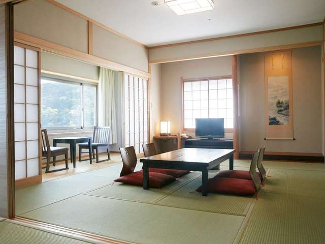 下田東急ホテル オーシャンビュースタンダード和室 49㎡ の客室例