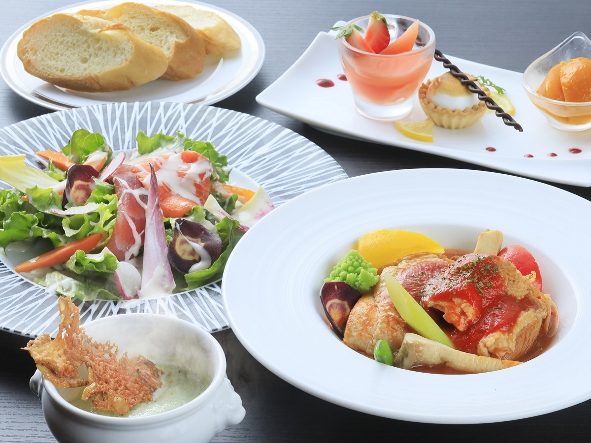 熱海風雅 【フレンチ御膳】お手軽なご夕食×ホテルステイを愉しめる＜フレンチ御膳※＞ 