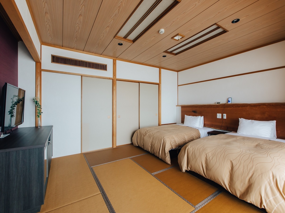 熱海風雅 【新館】2階 和室ツイン／25平米／禁煙