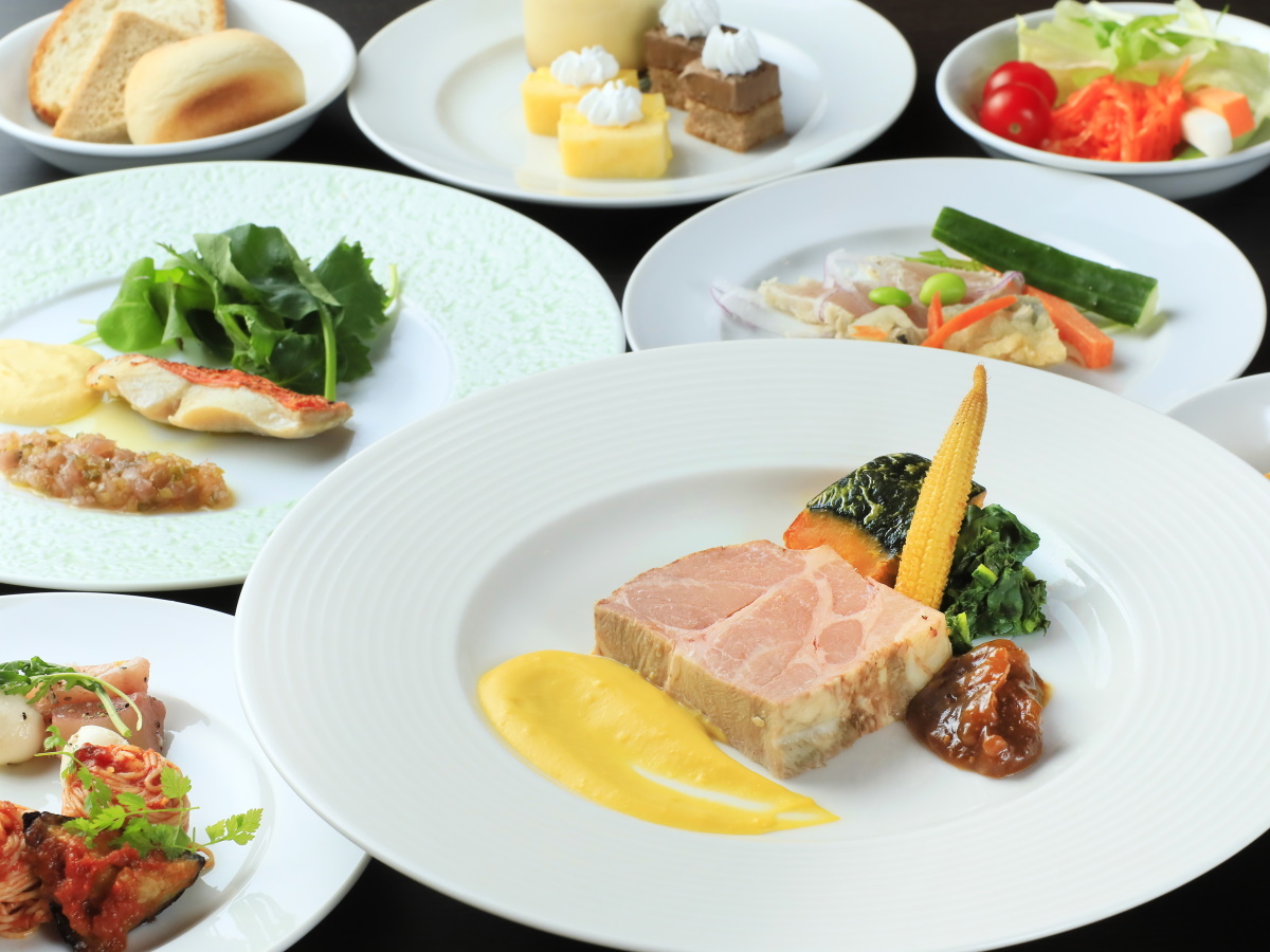 熱海風雅 【Light】熱海風雅の創作フレンチビュッフェをカジュアルに愉しむならこちら＜Light▼風＞ 