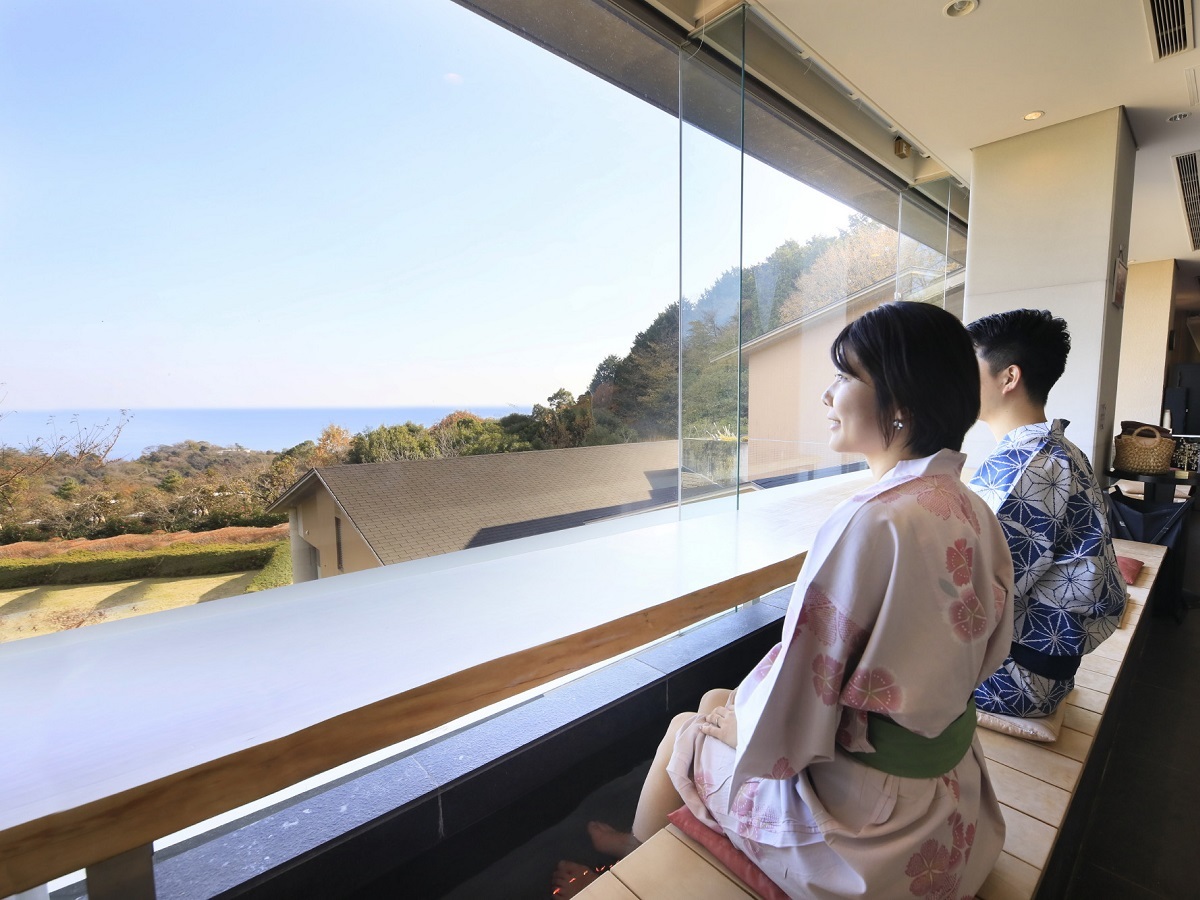ゆとりろ熱海 【早割20】“鉄板焼きすき”や金目鯛など当館だけの伊豆グルメが早割価格／レイトアウト＜熱海厳選会席＞