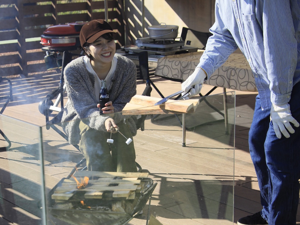 ゆとりろ熱海 【グランピング×素泊まり】気ままにアウトドア♪BBQセット無料貸し出し＆食材持ち込み自由＜食事なし＞