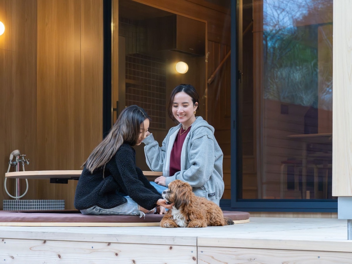 ソラトニワ熱海伊豆山 【愛犬と泊まる別邸×早割30】露天風呂・サウナ・ プライベートドッグラン付きヴィラ＜夕朝食付／部屋食＞