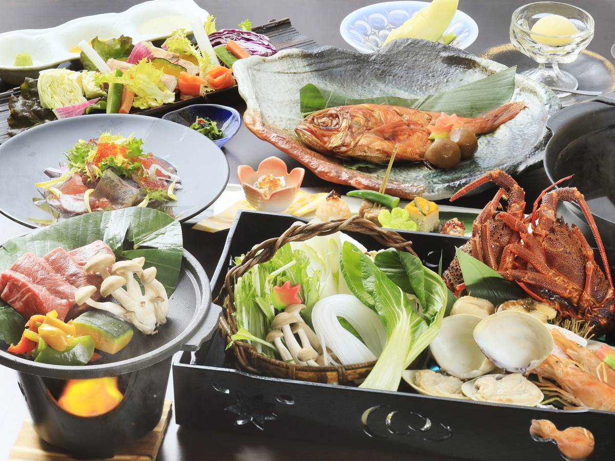 ゆるり西伊豆 【早期割30×特選】早めの予約でお食事アップグレード＆愛犬半額！＜■特選コース＞