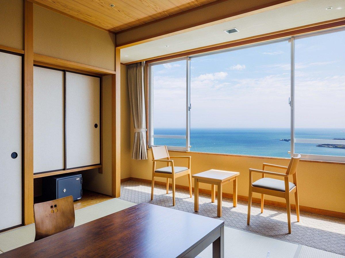 亀の井ホテル　焼津 【和室8畳】落ち着いた雰囲気のお部屋です。